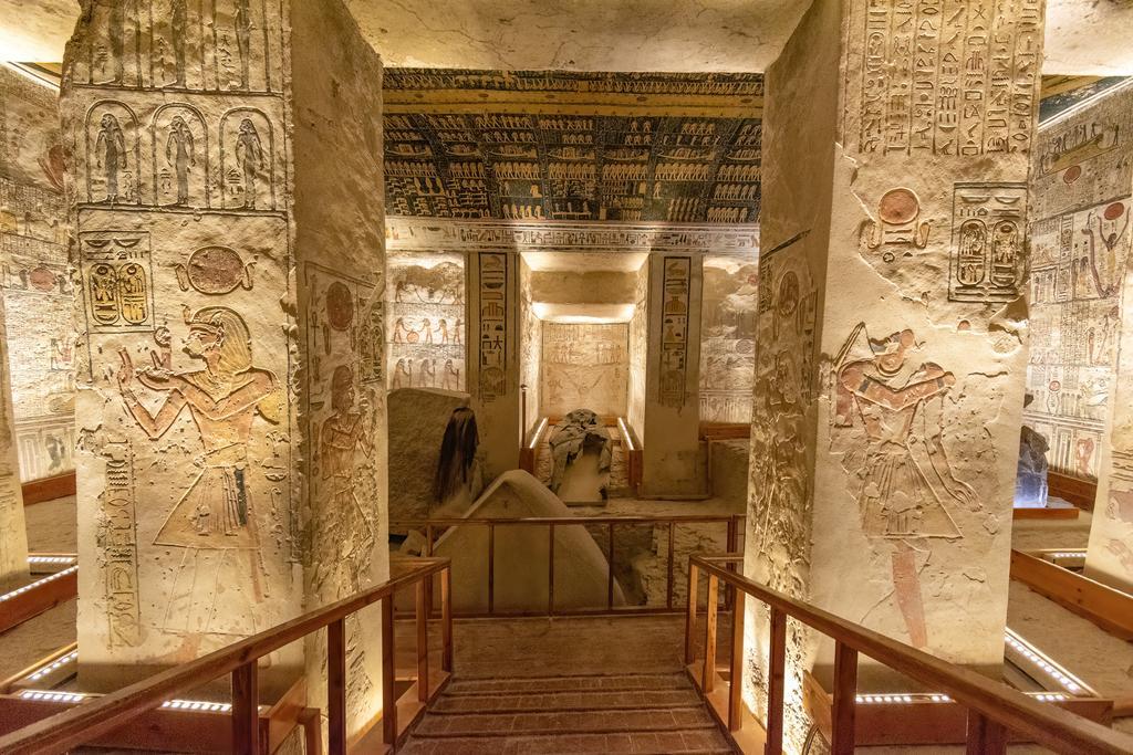 La tumba de Ramsés V y Ramsés VI en el Valle de los Reyes