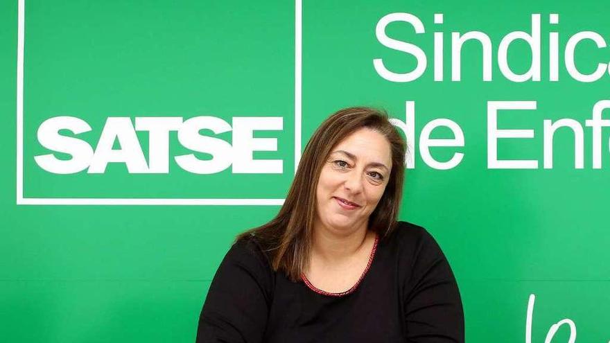 Mercedes Gago, secretaria regional de sindicato Satse.