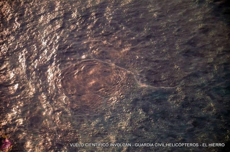 Volcán submarino de El Hierro