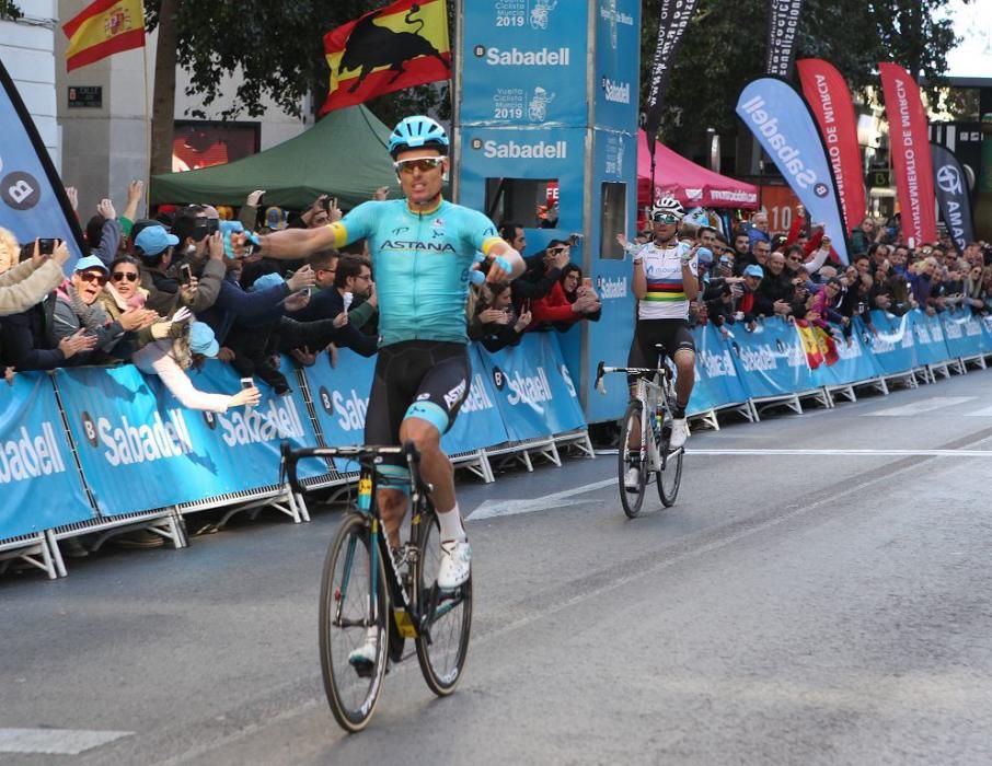 Meta de la Vuelta Ciclista a Murcia