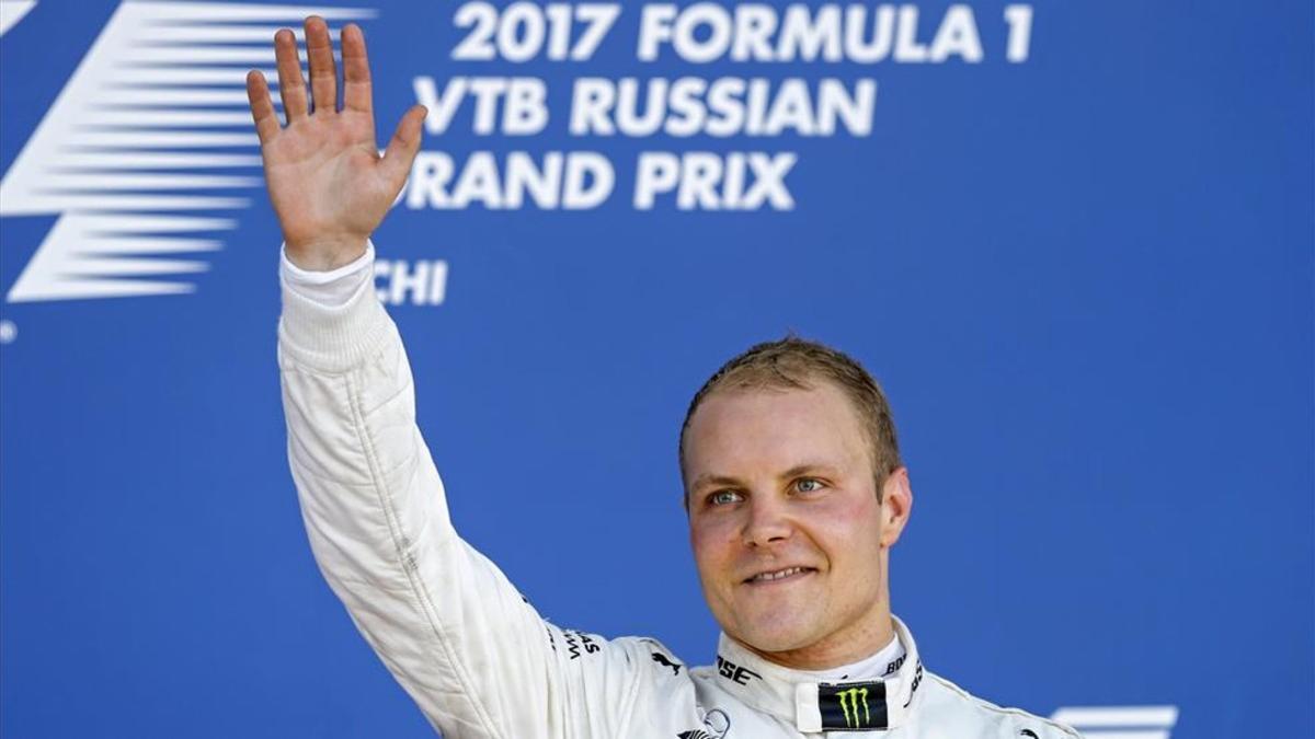 Bottas logró su primer triunfo en la F1 en Rusia