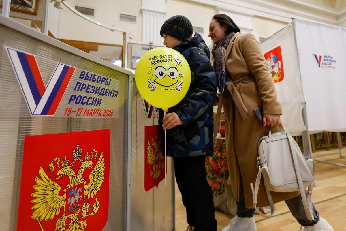 Primera jornada electoral de las elecciones presidenciales rusas