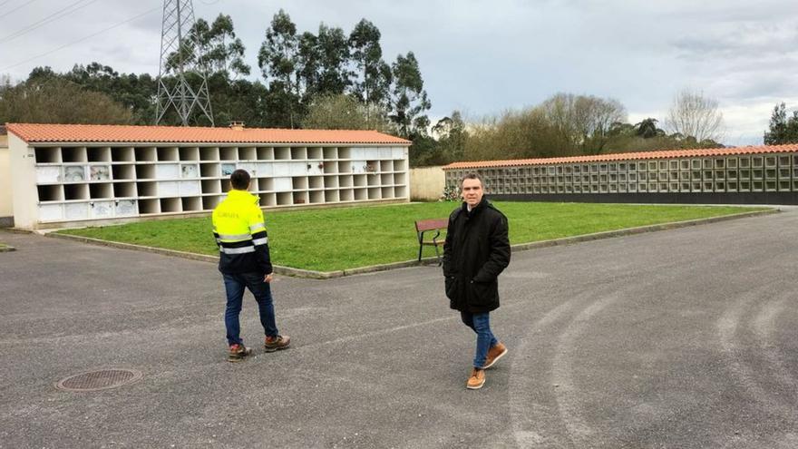 El Ayuntamiento de Corvera ampliará el cementerio de Nuña con 80 nuevos nichos