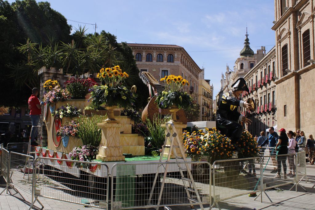 Estas son las carrozas que podrás ver esta tarde en el desfile de la Batalla de las Flores