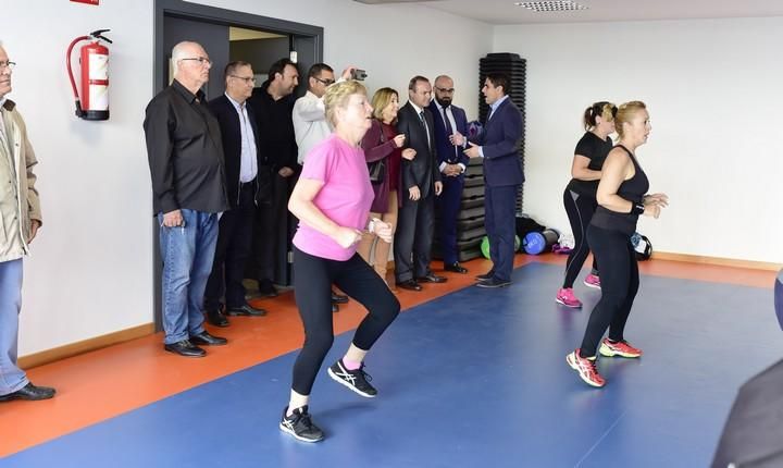 Inaguracion polideportivo cono sur en Pedro ...