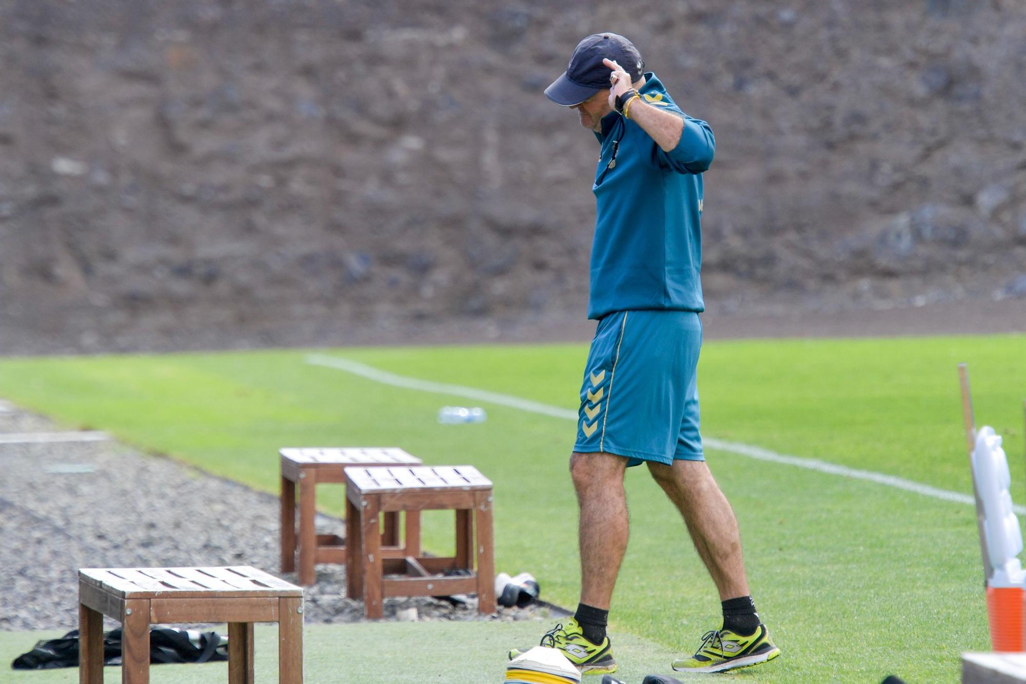 La UD retoma el trabajo en la Ciudad Deportiva tras la derrota ante el Real Zaragoza.