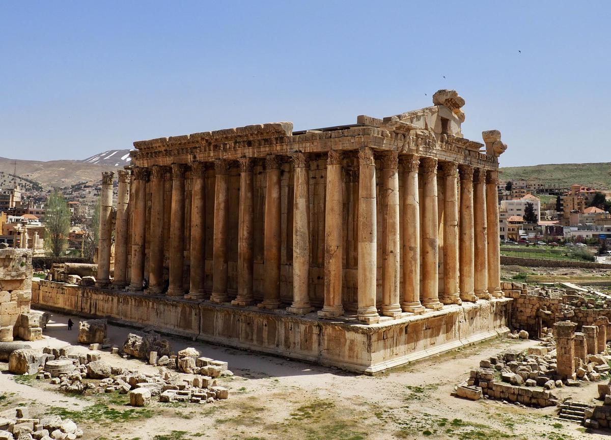 Templo de Baco en Baalbek