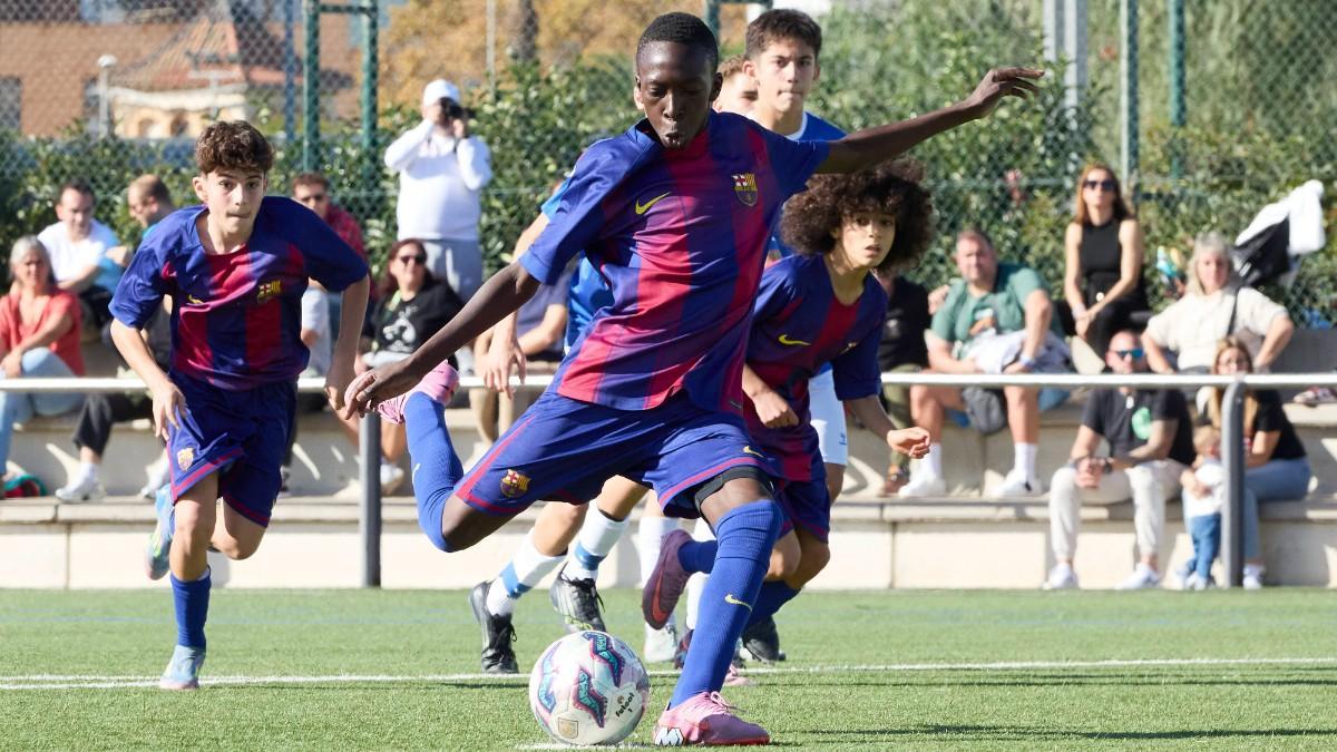 Fode Diallo es el gran goleador del Sub-14