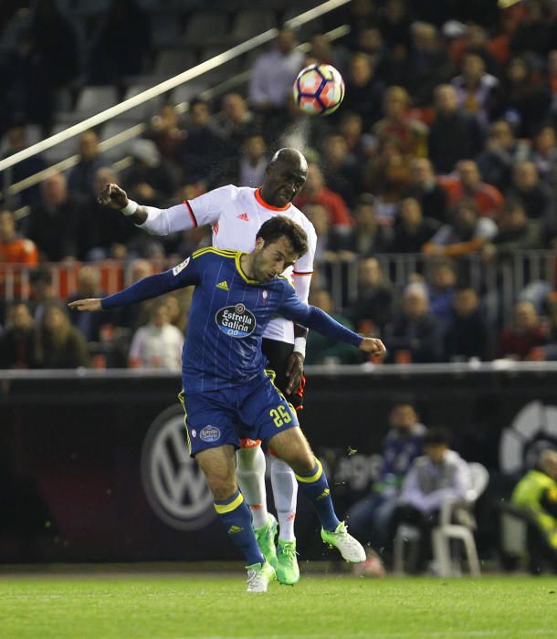 Valencia - Celta de Vigo, en imágenes