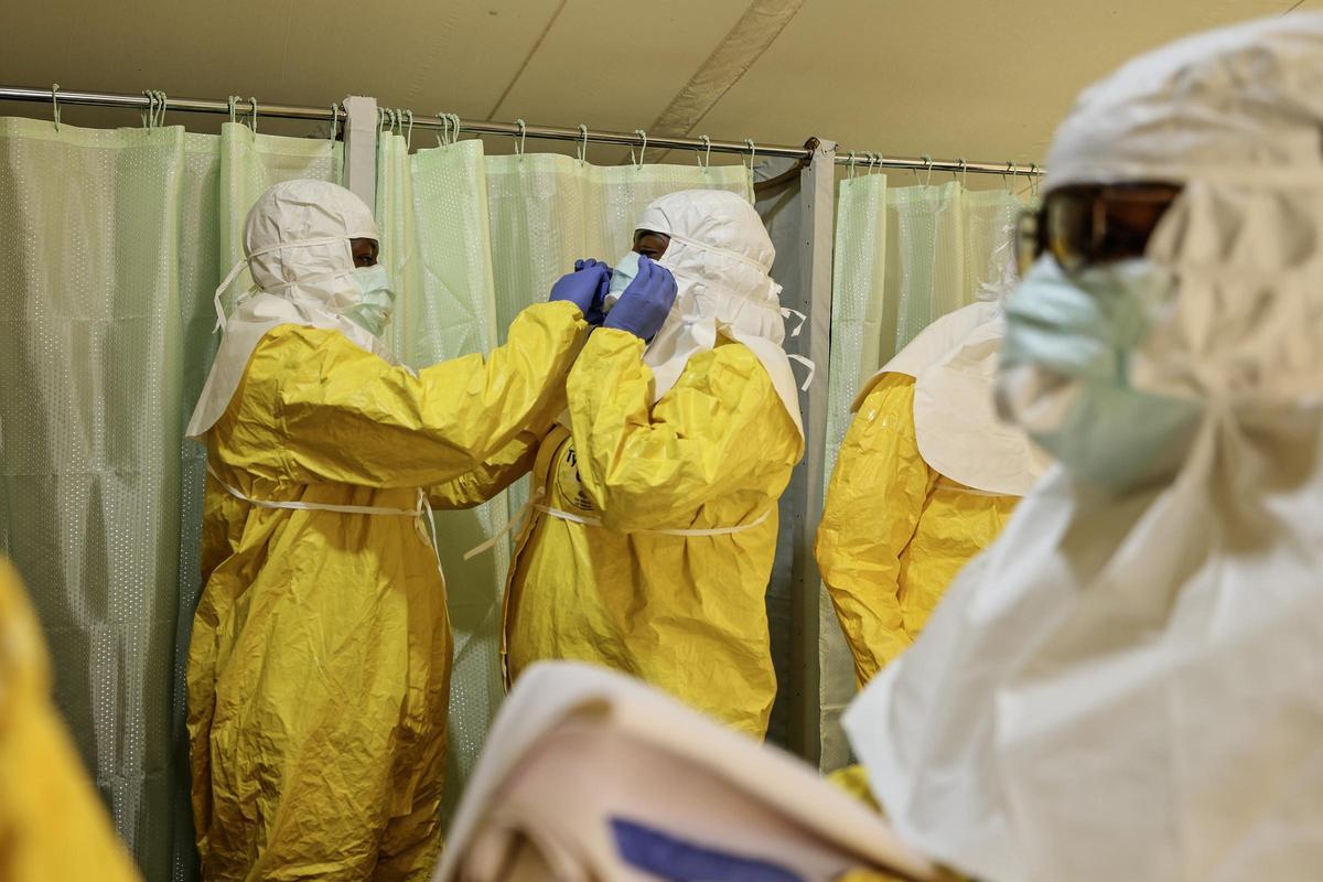 Médicos Sin Fronteras entrena a sus equipos en Nairobi ante el riesgo de ébola en la República Democrática del Congo Médicos Sin Fronteras entrena a sus equipos en Nairobi ante el riesgo de ébola en la República Democrática del Congo