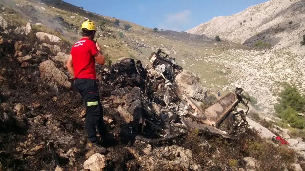 Muere el piloto de un ultraligero que se estrelló en el Puig de Massanella