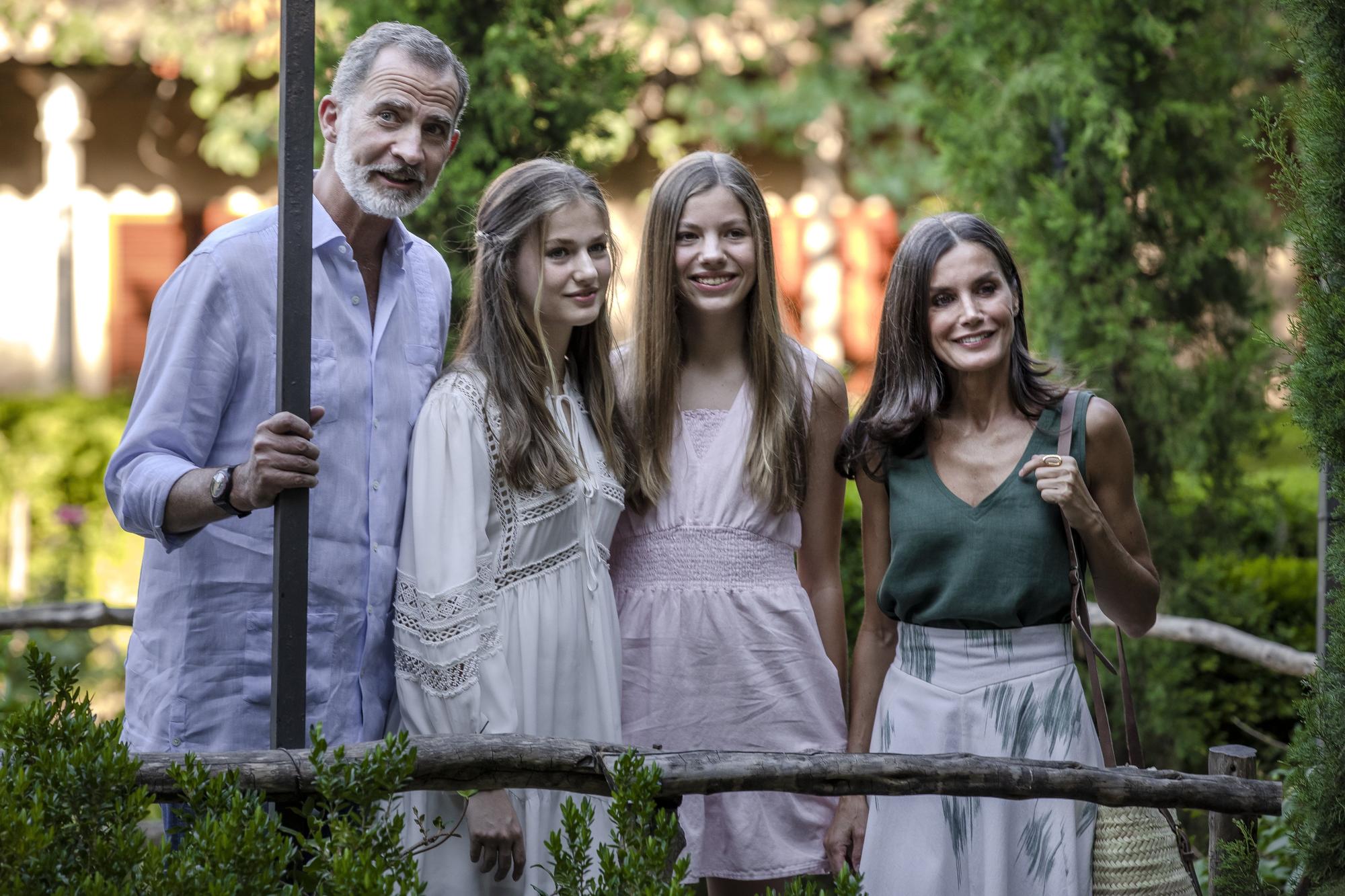 Spaniens Königsfamilie besucht die Kartause in Valldemossa