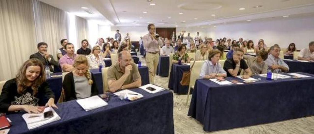 El congreso de la UPF en la sesión del sábado por la mañana.