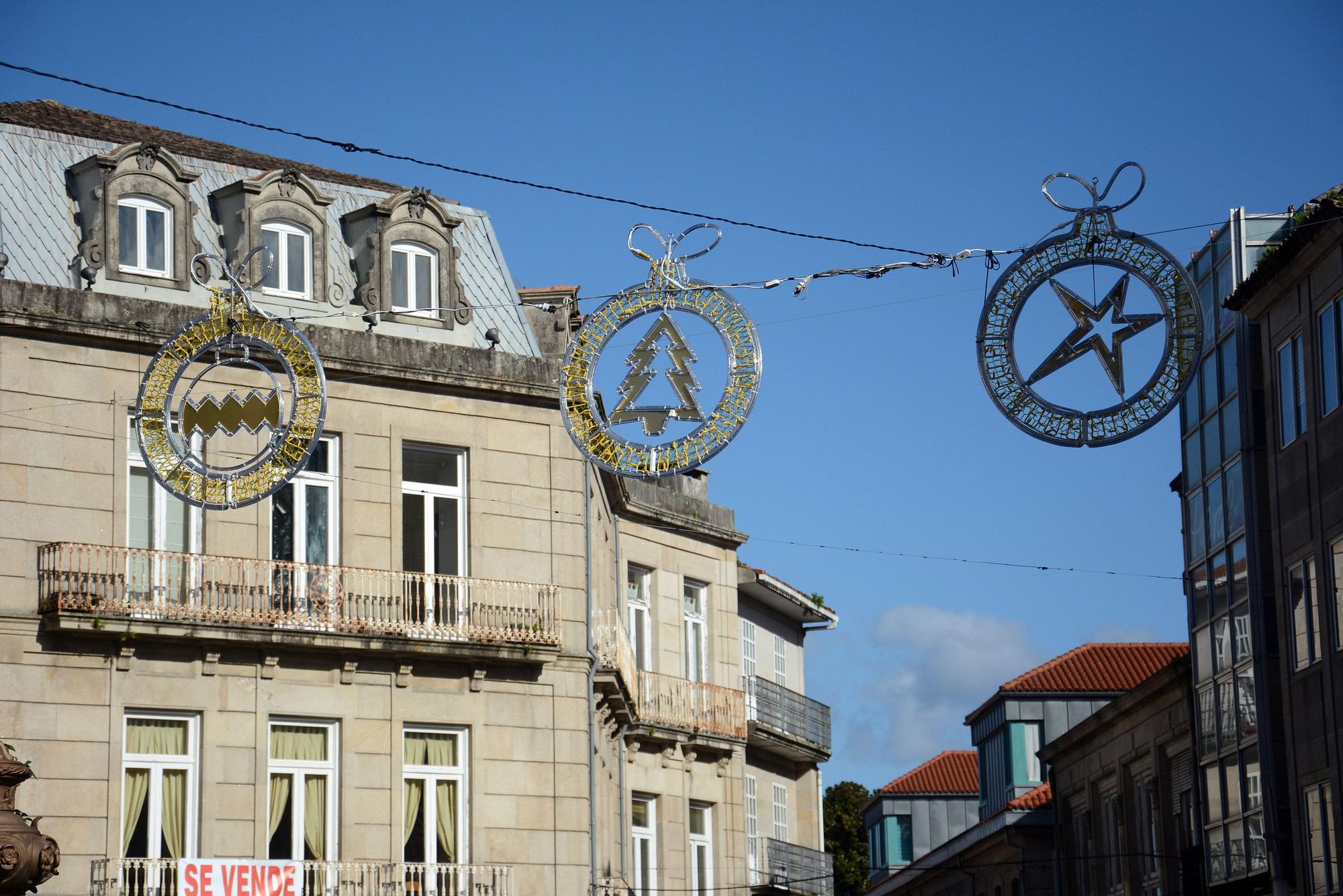 Pontevedra empieza a vestirse de navidad