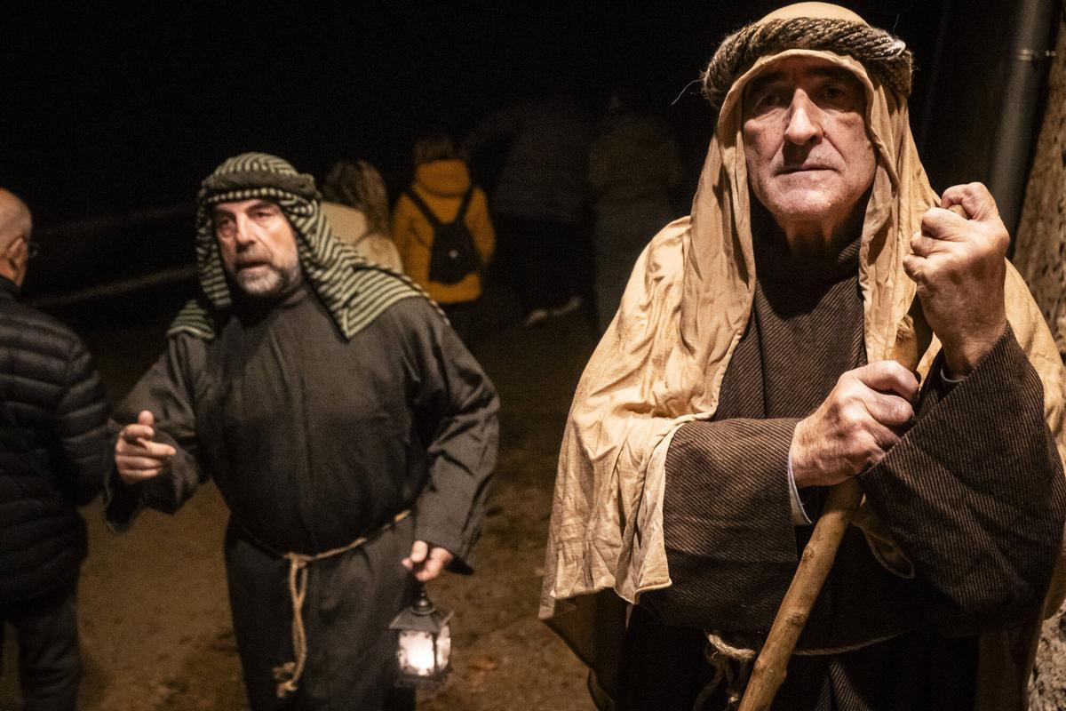 El Pessebre Vivent del Bages, a les Torres Fals, en imatges
