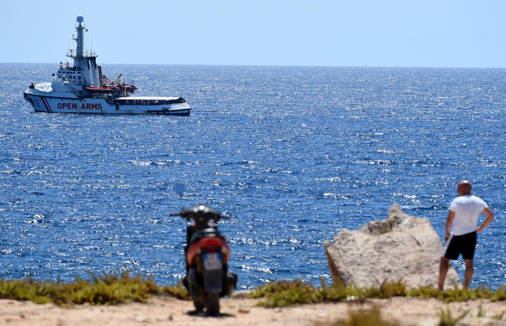 Esta es la situación de los migrantes del Open Arms