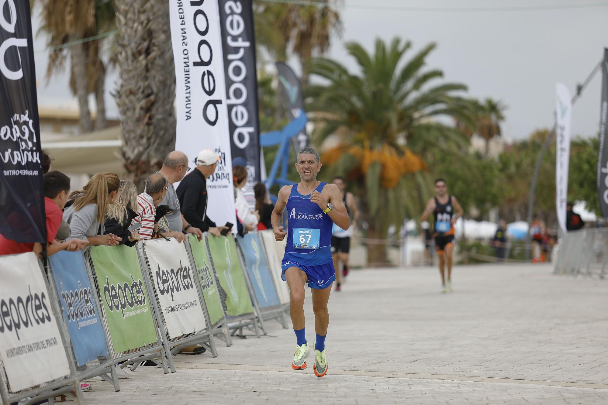 La media maratón Paraíso Salado de San Pedro del Pinatar, en imágenes