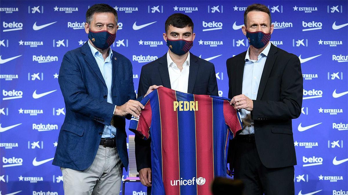 Pedri ya ha firmado contrato como nuevo jugador del FC Barcelona