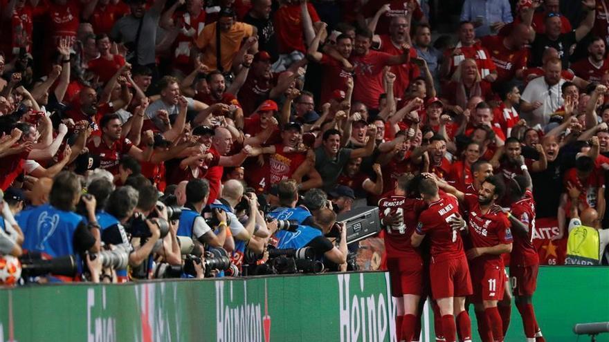 El Liverpool logra su sexta Copa de Europa al derrotar al Tottenham (0-2)