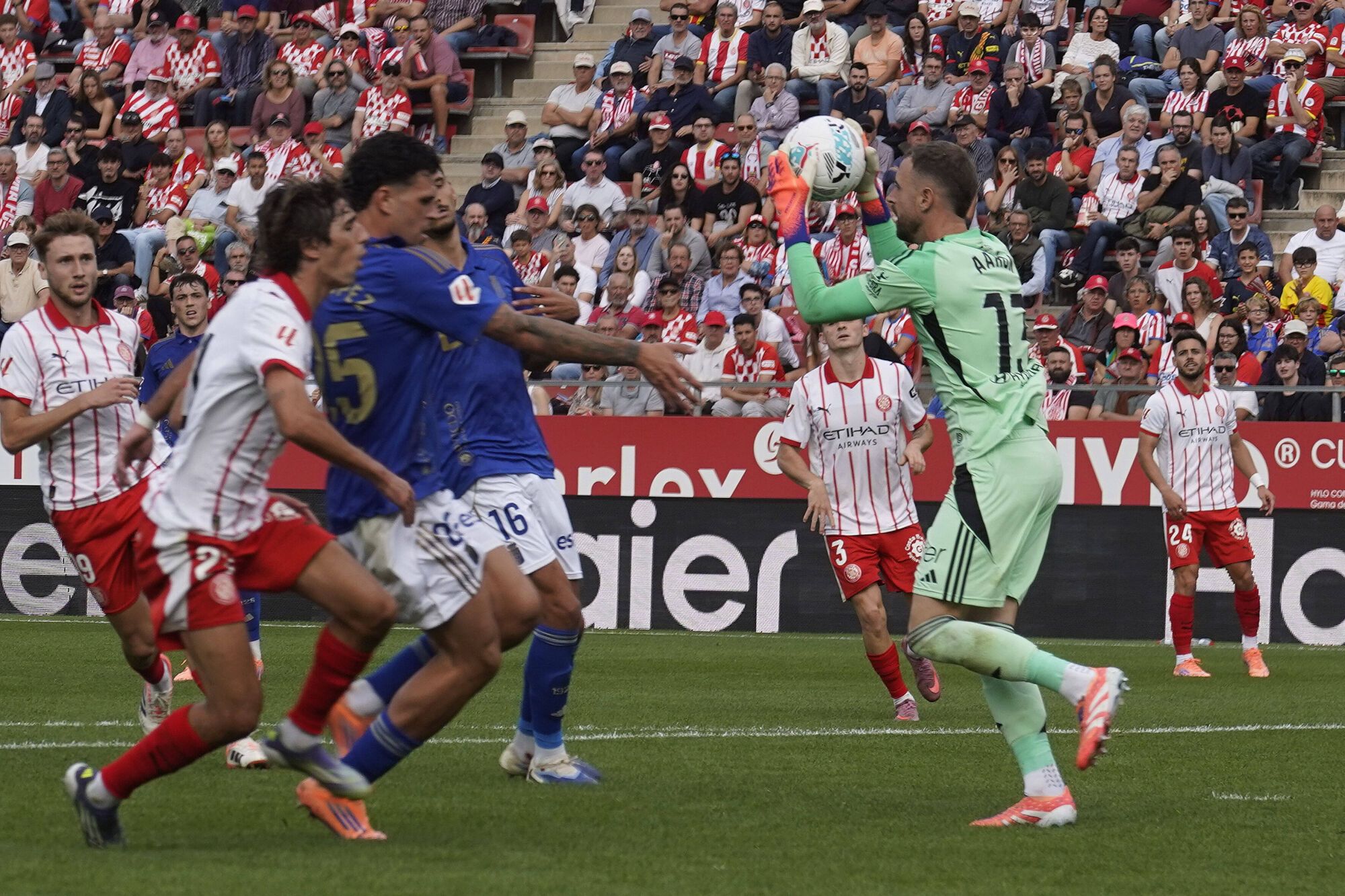 Les imatges del Girona - Reial Oviedo