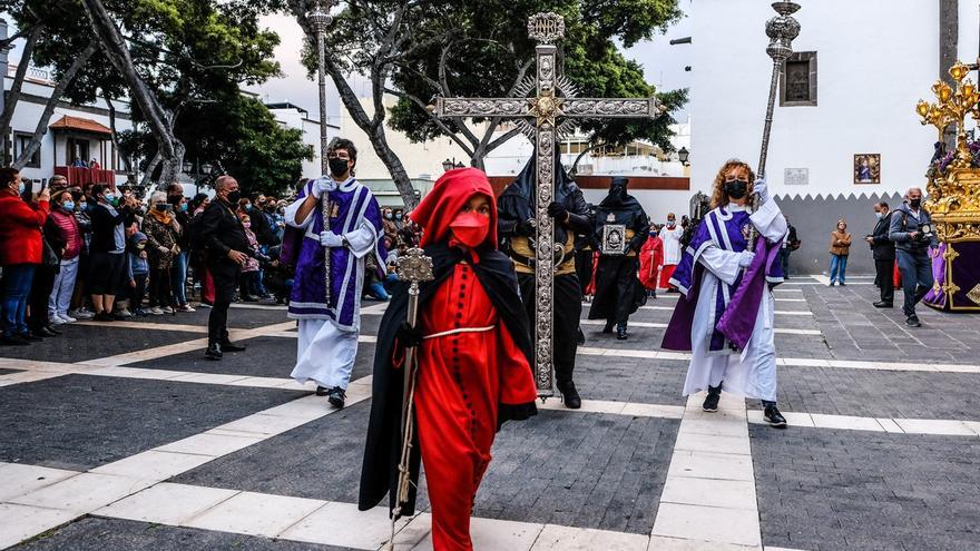 Procesión del Santo Encuentro en Las Palmas de Gran Canaria