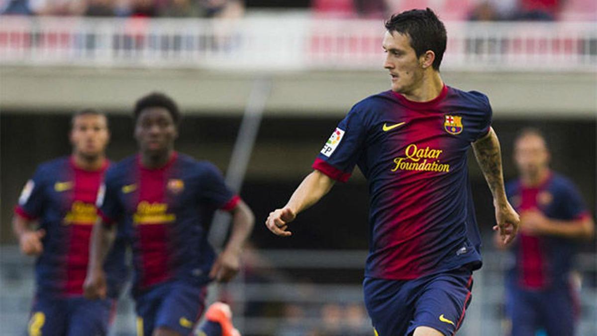 Luis Alberto dejó muestras de su calidad en el Barça B