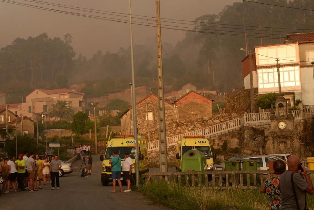 Incendio en Castroagudín