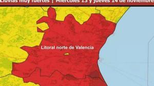 Avís vermell, xàfecs normals