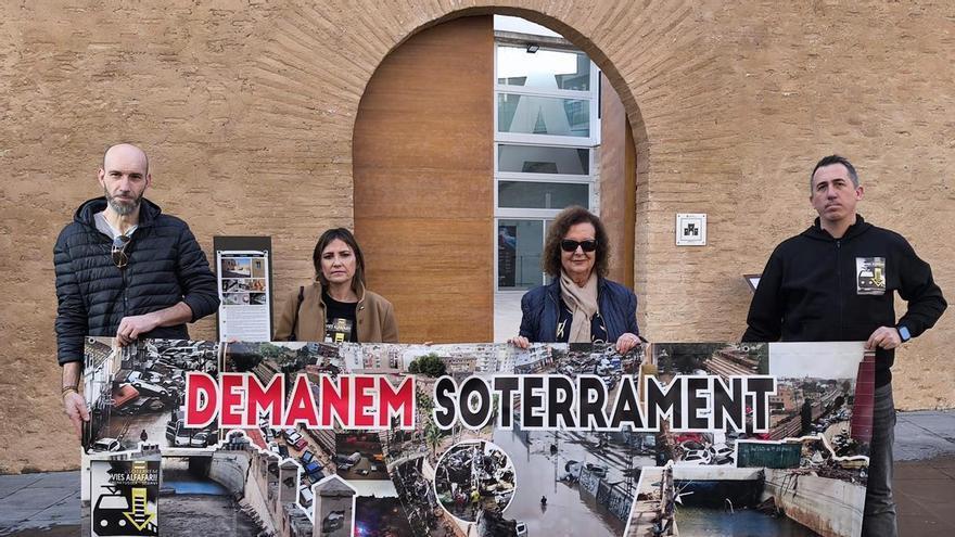 El soterramiento de las vías en Alfafar-Sedaví, protagonista en la comisión mixta para la dana