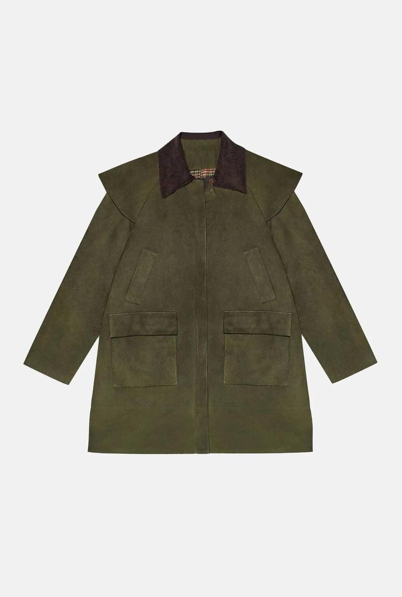 Trench Nessie verde de Kolonaki