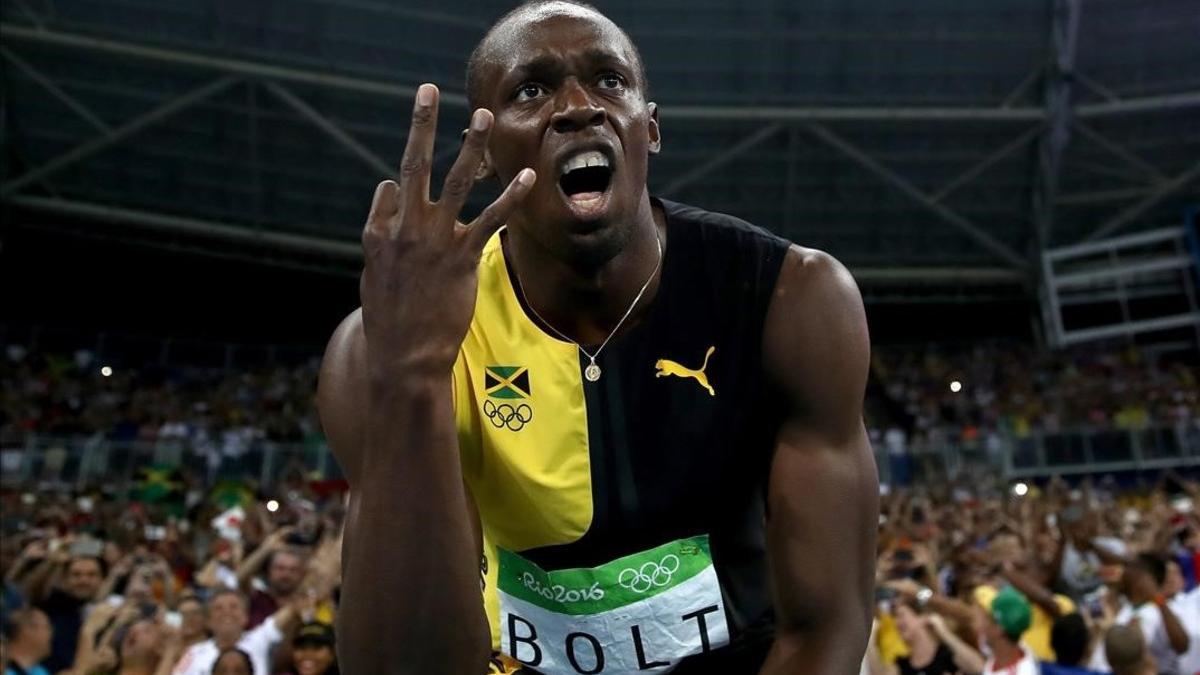 lmendiola35236458 rio de janeiro  brazil   august 19   usain bolt of jamaica c161223133823