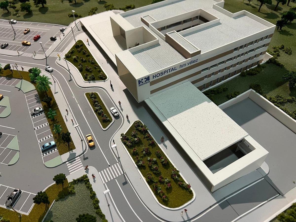 inforgrafía del futuro Hospital HM Vélez Málaga