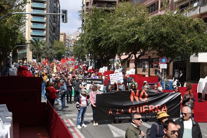 Así ha sido la manifestación de "No a la guerra"