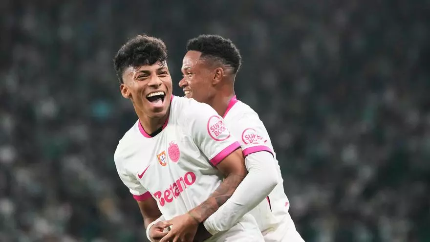 La remontada del Sporting empezó con una expulsión, una jugada y este gol de Catamo