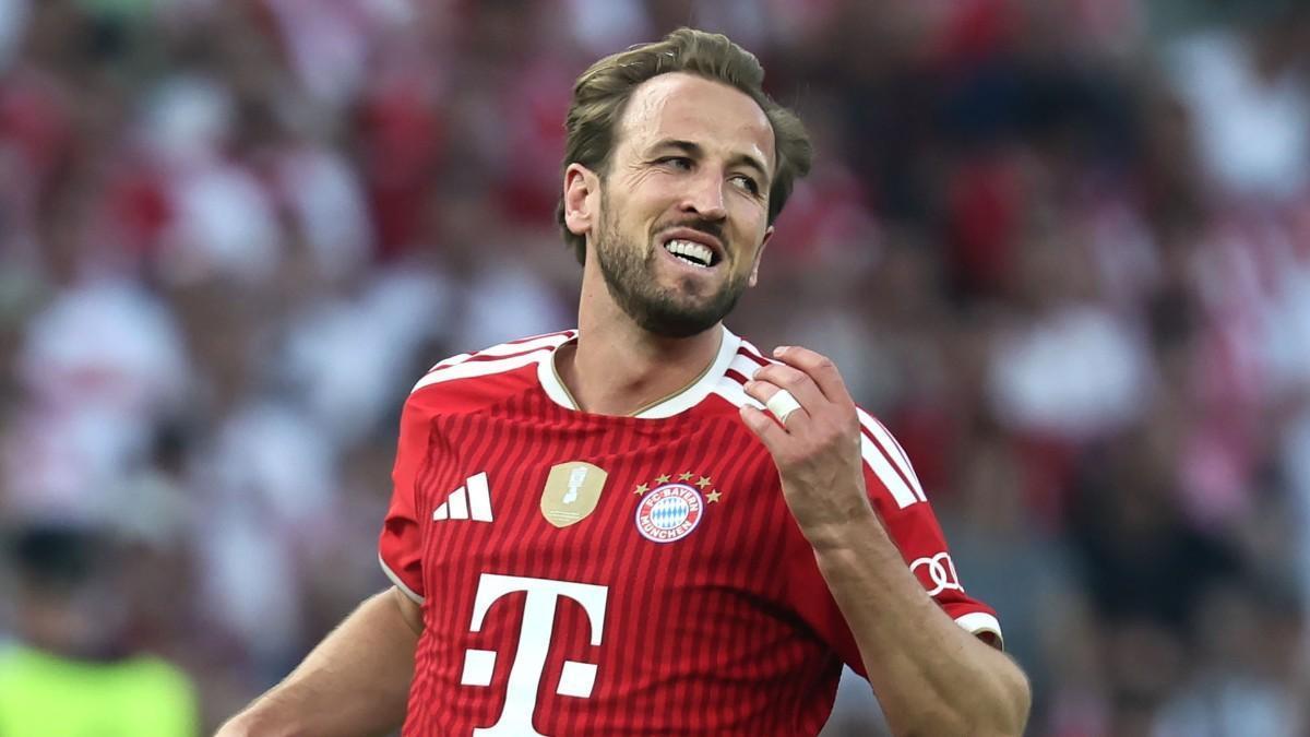 Harry Kane, en un partido con el Bayern Múnich