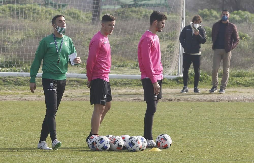 Alberto Ródenas ya entrena con el Córdoba CF