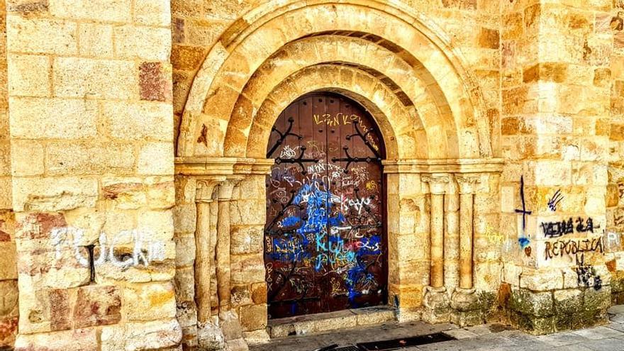 Fachada norte de la iglesia de San Esteban.