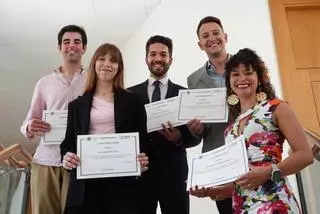 Los XIII Premios de Investigación de la UMA y la Fguma reconocen a jóvenes científicos