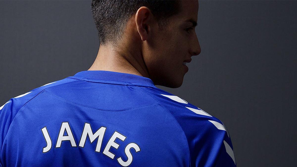 Así ha hecho oficial el Everton el fichaje de James Rodríguez