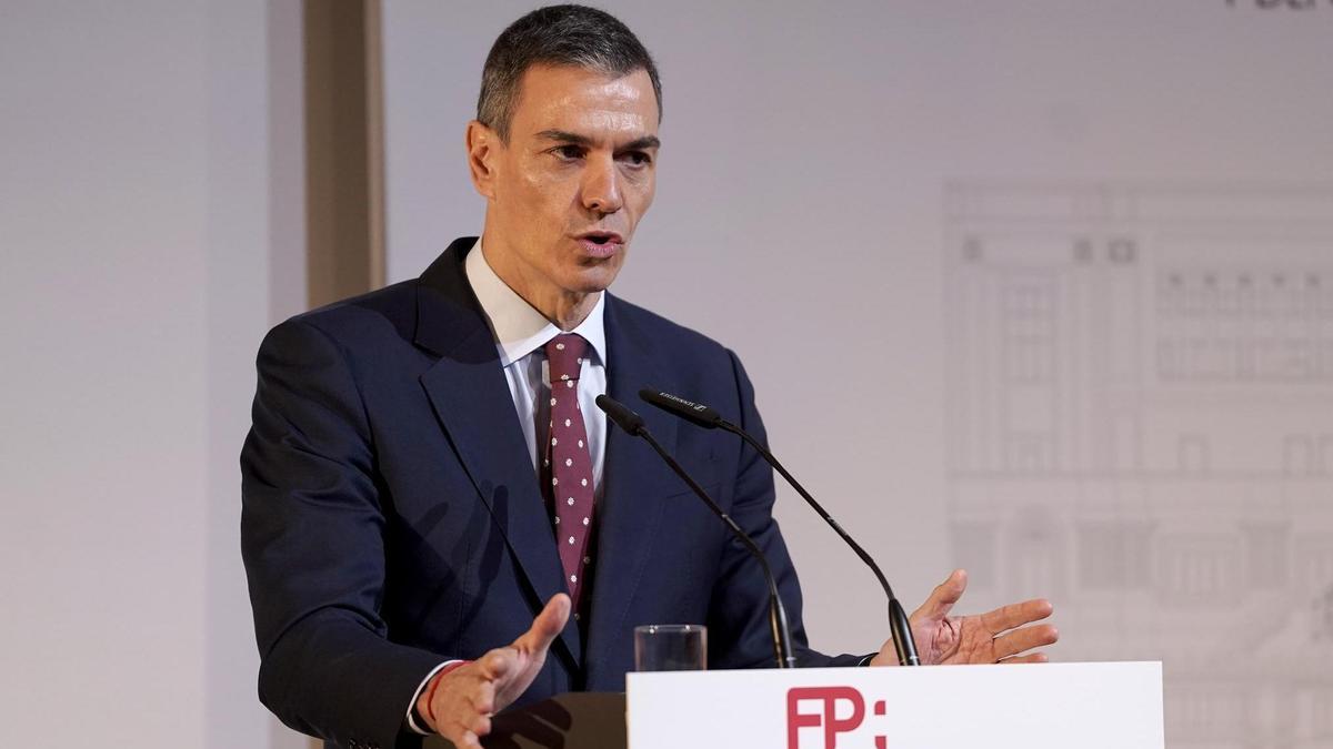 Sánchez presenta el nuevo fondo soberano ‘España Crece’, que busca mantener el impulso inversor Sánchez presenta el nuevo fondo soberano ‘España Crece’, que busca mantener el impulso inversor