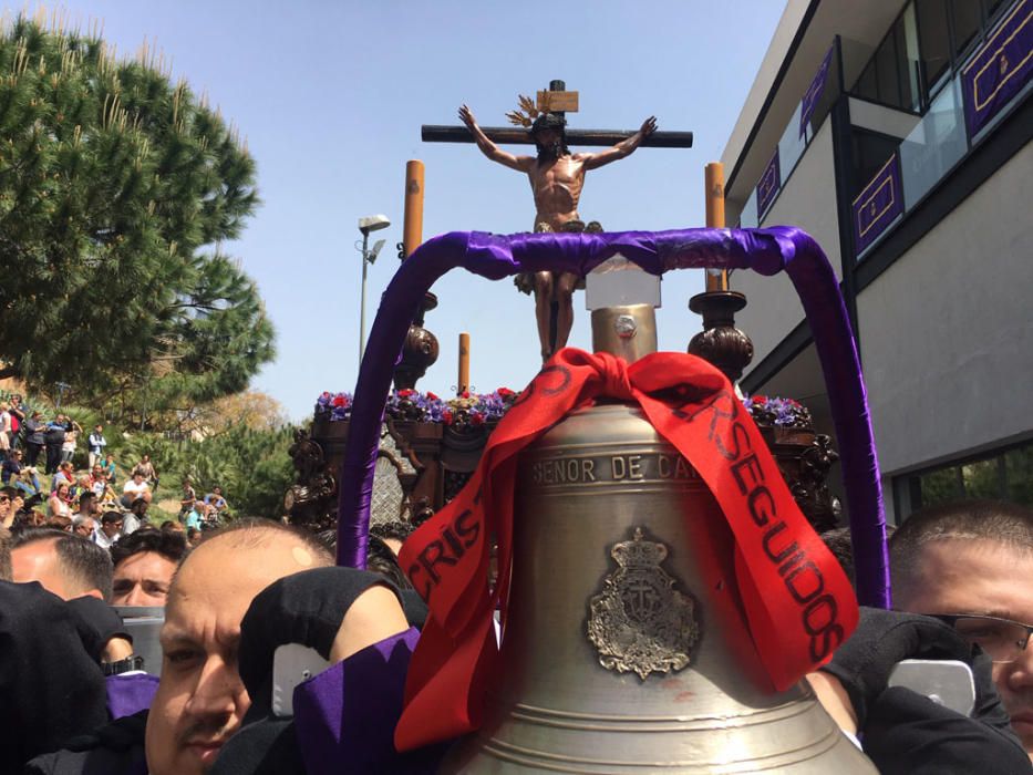 Las imágenes de la procesión de la cofradía de Crucifixión