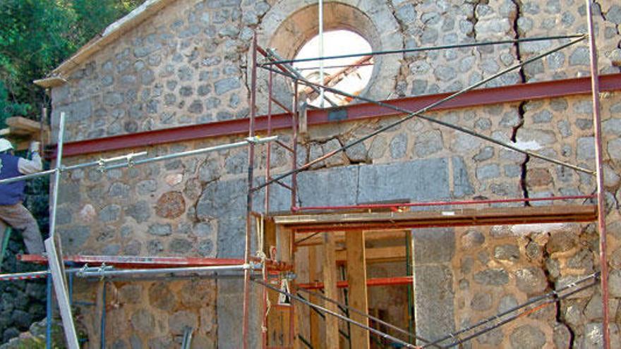 En 2008, se hicieron unas obras para apuntalar la estructura del oratorio.