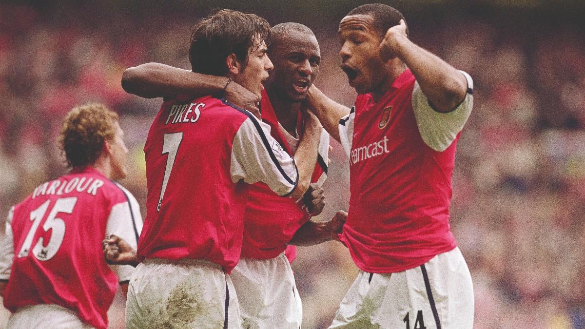 Pirès, Vieira y Henry, tres mitos del Arsenal