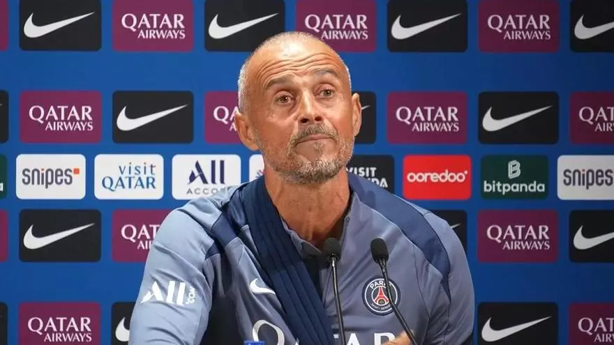 Luis Enrique, sobre Kimpembe: "Yo también quiero mucho a Presko, pero así es la vida"