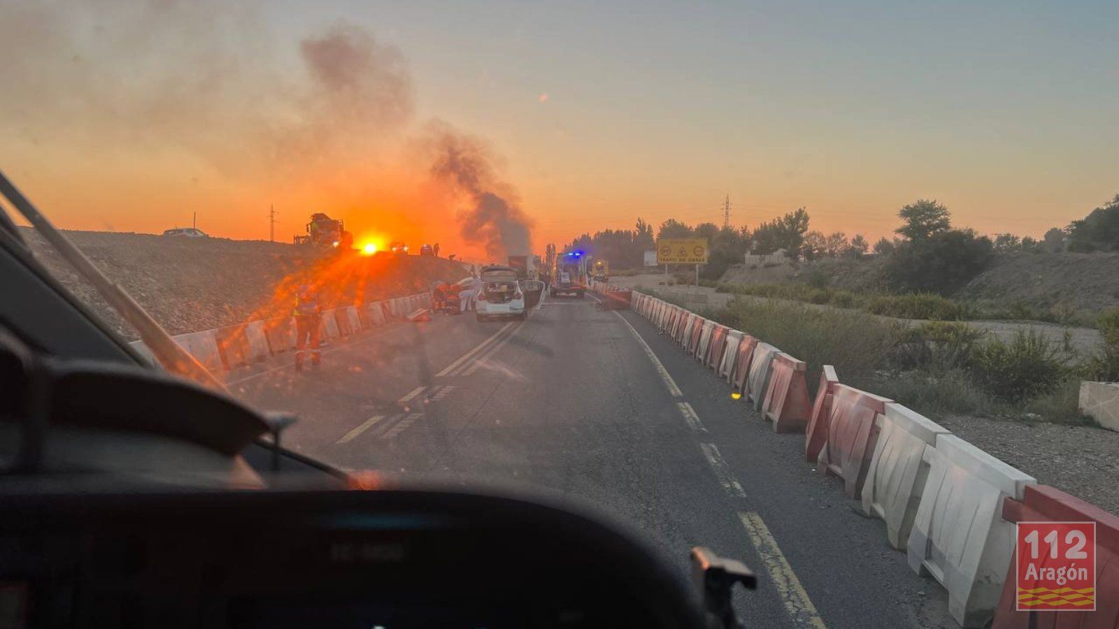 Un muerto y dos heridos en un accidente múltiple en Mallén