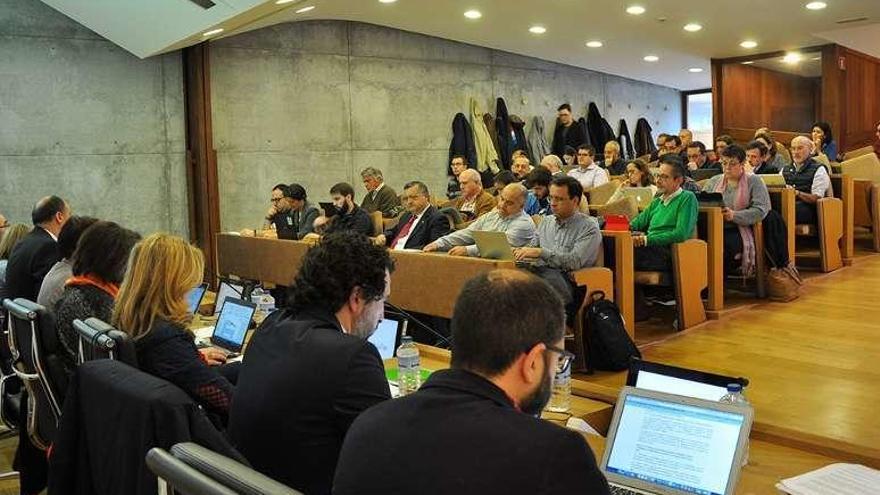 El Consello de Goberno se reunió ayer en Vigo. // Duvi