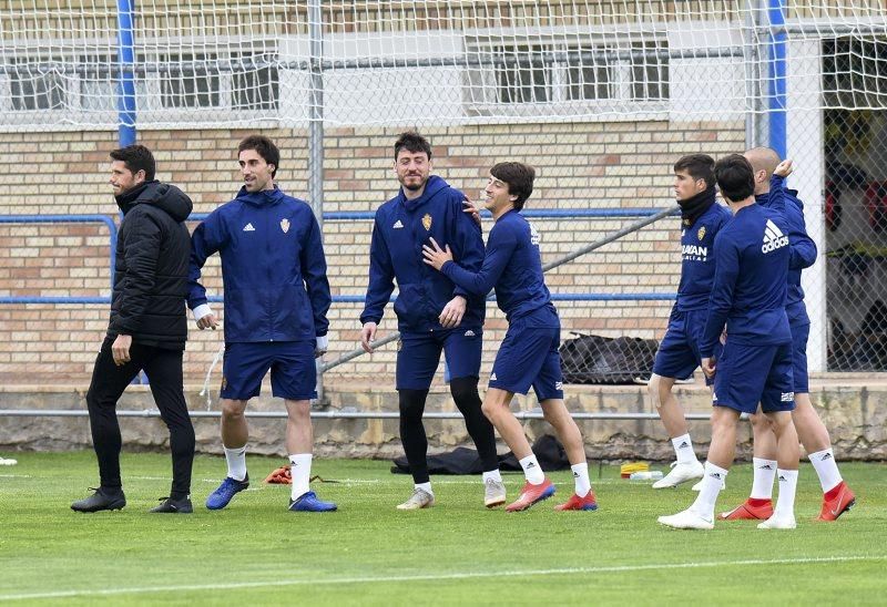 El Zaragoza se entrena