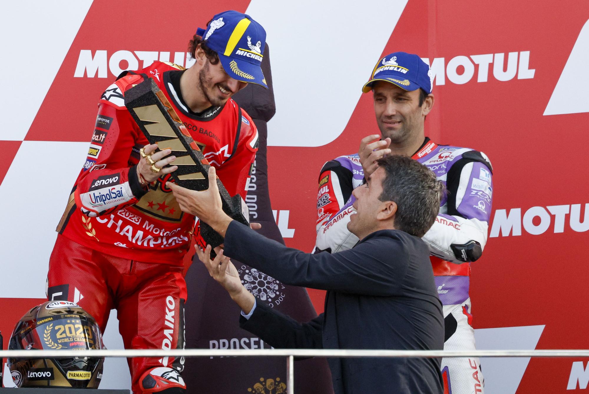 Pecco Bagnaia campeón del mundo de Moto GP