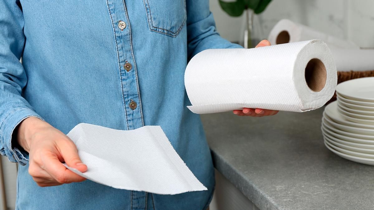 Papel de cocina.