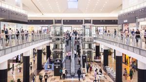 Interior del Centro Comercial Nueva Condomina, en Murcia